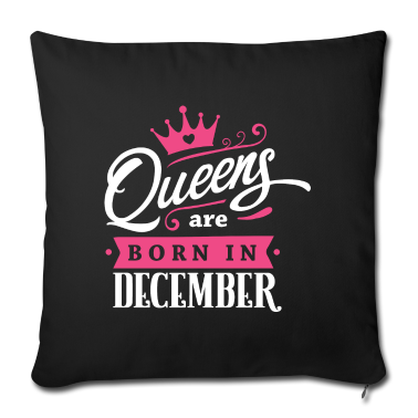 Geburtstagsgeschenk Oma Kissenbezug - Queens born December Dezember Schütze Geburtstag