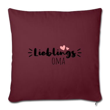Geburtstagsgeschenk Oma Kissenbezug - Lieblingsoma