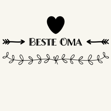 Motiv Beste Oma Geschenk