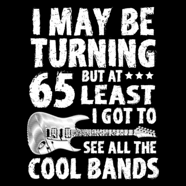 Motiv 65. Geburtstagsgeschenk Gitarre Gitarrist