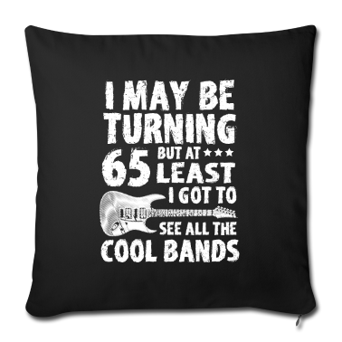 Geburtstagsgeschenk Oma Kissenbezug - 65. Geburtstagsgeschenk Gitarre Gitarrist