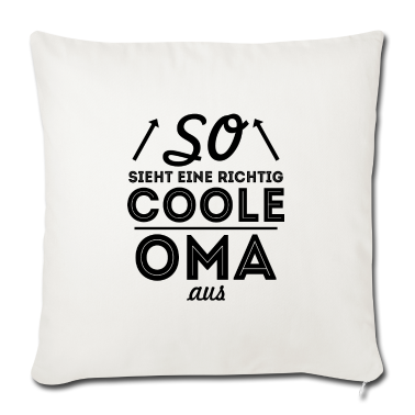 Geburtstagsgeschenk Oma Kissenbezug - Coole Oma Geschenk Familie