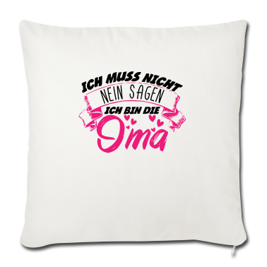 Geburtstagsgeschenk Oma Kissenbezug - Ich Bin Die Oma Grandma Familie Geschenk