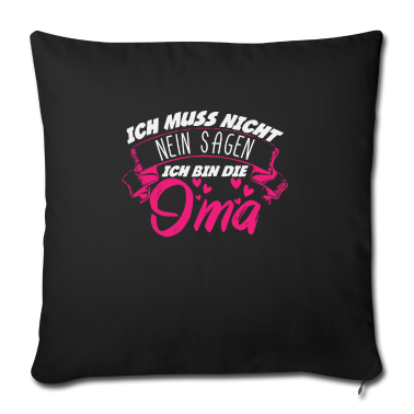 Geburtstagsgeschenk Oma Kissenbezug - Ich Bin Die Oma Grandma Familie Geschenk