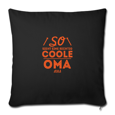 Geburtstagsgeschenk Oma Kissenbezug - Coole Oma Geschenk Familie