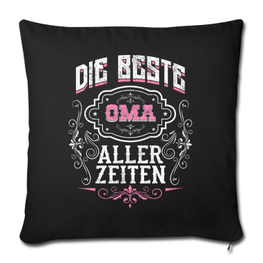 Geburtstagsgeschenk Oma Kissenbezug - Oma Vintage Retro Geschenk