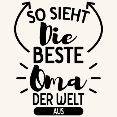 Motiv Die beste Oma Geschenk Familie