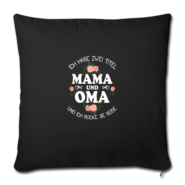 Geburtstagsgeschenk Oma Kissenbezug - Mama und Oma Familie Geschenk