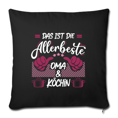 Geburtstagsgeschenk Oma Kissenbezug - Beste Oma und Köchin