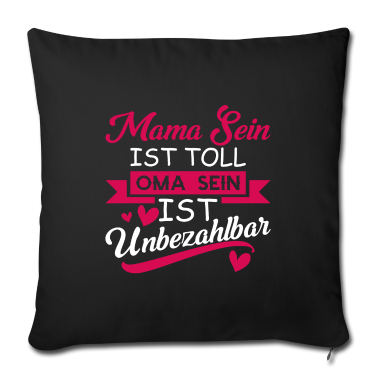 Geburtstagsgeschenk Oma Kissenbezug - Mama oma Geschenk Familie