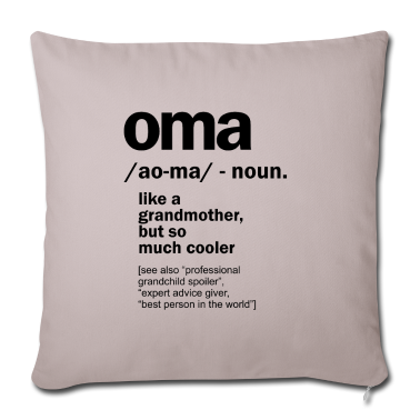 Geburtstagsgeschenk Oma Kissenbezug - Oma Geschenk für Oma Frauen Geburtstag