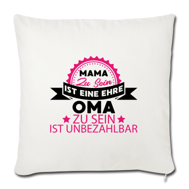 Geburtstagsgeschenk Oma Kissenbezug - Mama oma Familie Geschenk