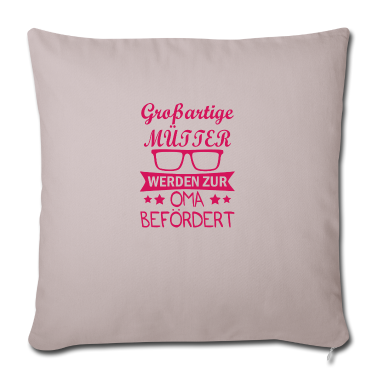 Geburtstagsgeschenk Oma Kissenbezug - Großartige mütter werden zur oma befördert