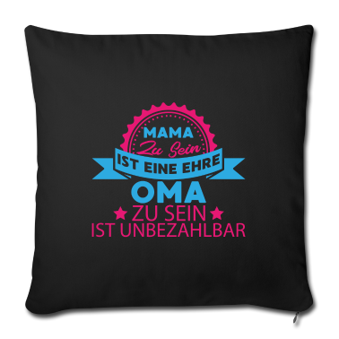 Geburtstagsgeschenk Oma Kissenbezug - Mama oma Familie Geschenk