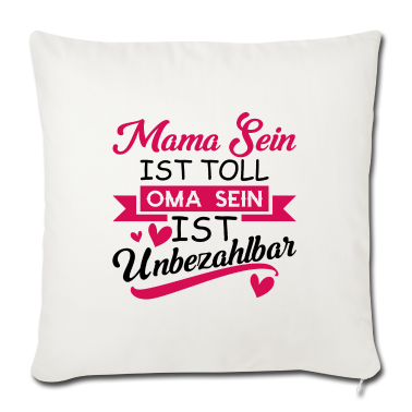 Geburtstagsgeschenk Oma Kissenbezug - Mama oma Geschenk Familie