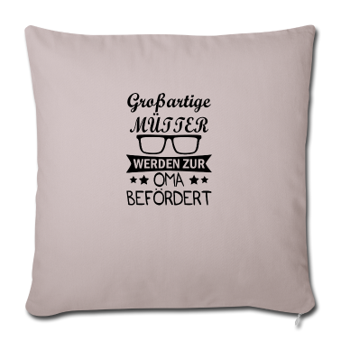Geburtstagsgeschenk Oma Kissenbezug - Großartige mütter werden zur oma befördert