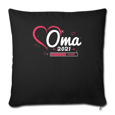 Geburtstagsgeschenk Oma Kissenbezug - Oma Loading 2021 | Geschenk werdende Oma Schwanger