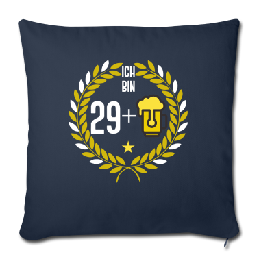 Geburtstagsgeschenk Oma Kissenbezug - Ich Bin 29 + Bier - Geburtstagsgeschenk Bierkrug