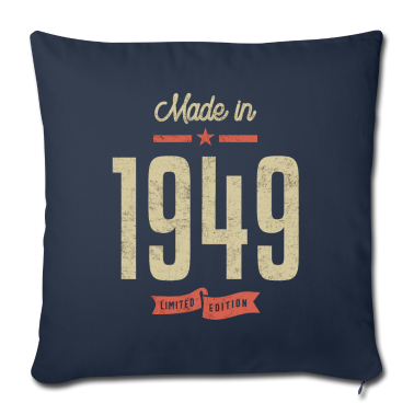 Geburtstagsgeschenk Oma Kissenbezug - Made In 1949 Geburtstagsgeschenk