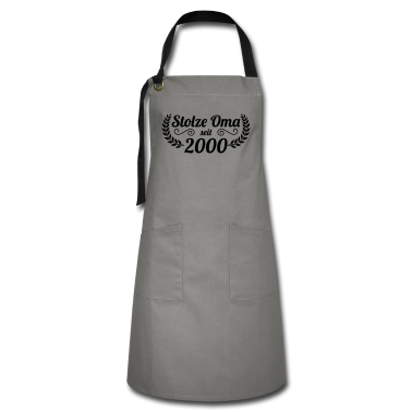Geburtstagsgeschenk Oma Schürze - stolze Oma seit 2000