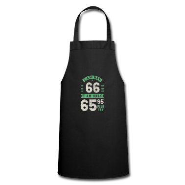 Geburtstagsgeschenk Oma Schürze - Ich bin nicht 66 Ich bin nur 65,95 Plus Steuern