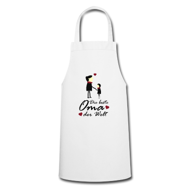 Geburtstagsgeschenk Oma Schürze - Beste Oma der Welt - Muttertag Geburtstagsgeschenk