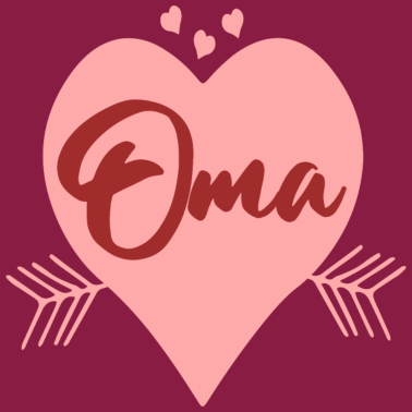 Motiv Oma HERZ DANKESCHÖN