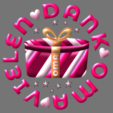 Motiv Vielen Dank Oma Dankeschön Omi DANKE Großmutter