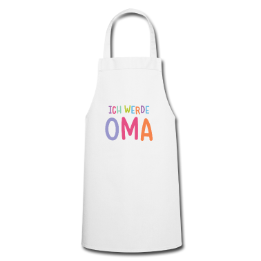 Geburtstagsgeschenk Oma Schürze - Ich werde Oma