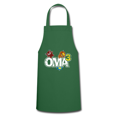 Geburtstagsgeschenk Oma Schürze - Mamamotiv > Oma hoch drei Oma³ > Oma des Jahres
