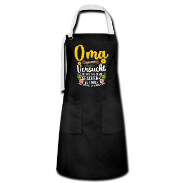 Geburtstagsgeschenk Oma Schürze - Oma Geschenk Geschenkidee Geburtstag