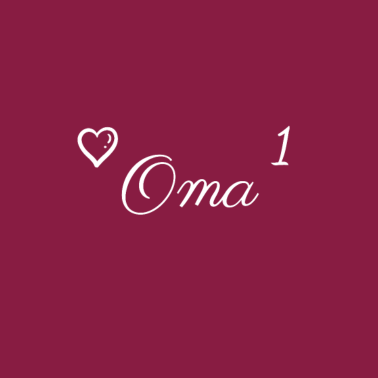 Motiv Oma hoch 1 - Oma mit Herz