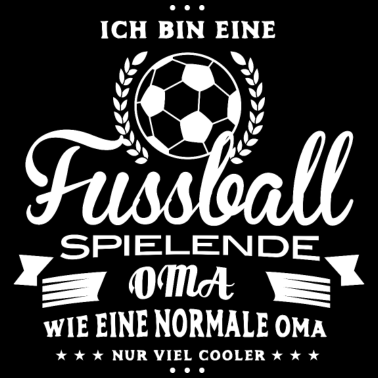 Motiv Fussball Oma