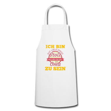 Geburtstagsgeschenk Oma Schürze - Oma shirt • Ich bin stolz • Oma Geschenk