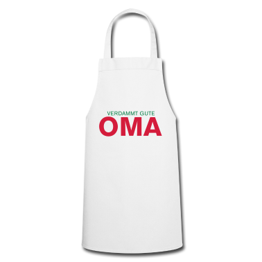 Geburtstagsgeschenk Oma Schürze - Geschenk für Oma ( Verdammt gute Oma )