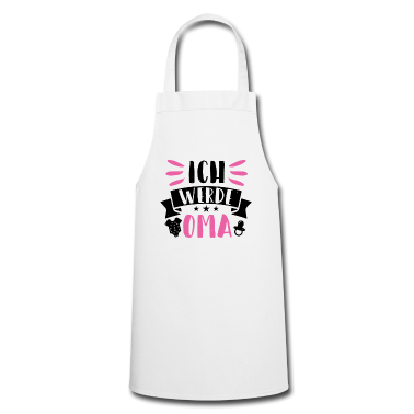Geburtstagsgeschenk Oma Schürze - Ich werde Oma