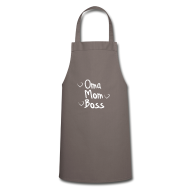 Geburtstagsgeschenk Oma Schürze - Oma Mom boss
