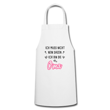 Geburtstagsgeschenk Oma Schürze - Oma Geschenk