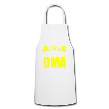 Geburtstagsgeschenk Oma Schürze - Befoerdert von Husky Oma zur Menschen Oma