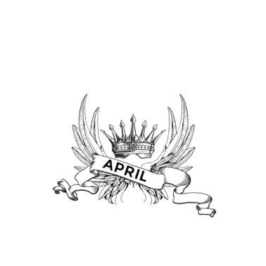 Motiv die beste oma april geboren