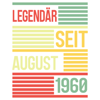 Motiv Legendäres Geburtstagsgeschenk August 1960