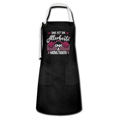 Geburtstagsgeschenk Oma Schürze - Allerbeste Handball Oma