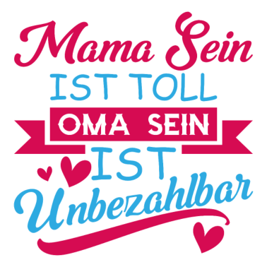 Motiv Mama oma Geschenk Familie