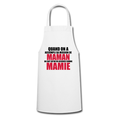 Geburtstagsgeschenk Oma Schürze - Wir wissen, dass wir es als Oma machen.