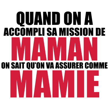 Motiv Wir wissen, dass wir es als Oma machen.