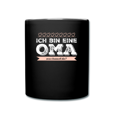 Geburtstagsgeschenk Oma Tasse - Oma Superpower Geburtstagsgeschenk für Oma
