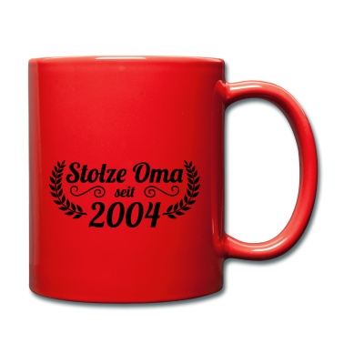 Geburtstagsgeschenk Oma Tasse - stolze Oma 2004