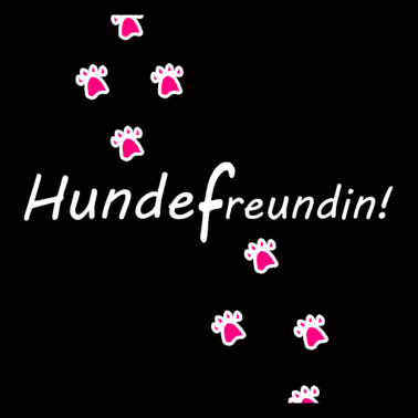 Motiv Hundefreundin