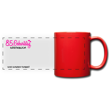 Geburtstagsgeschenk Oma Tasse - 85 Geburtstag Gästebuch Gästeliste