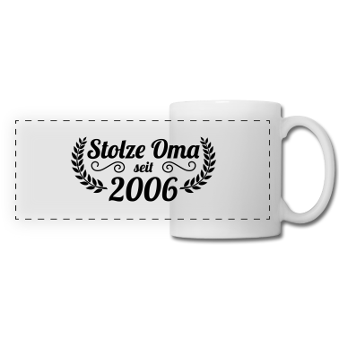 Geburtstagsgeschenk Oma Tasse - stolze Oma seit 2006
